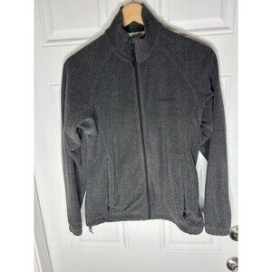 Columbia Men's Sz Small Steens Mountain Full Zip Fleece Jacket Gray